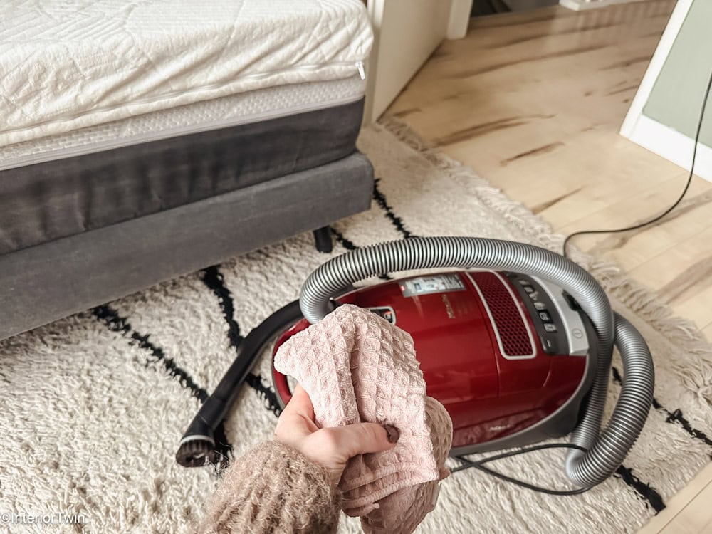 stappenplan boxspring schoonmaken